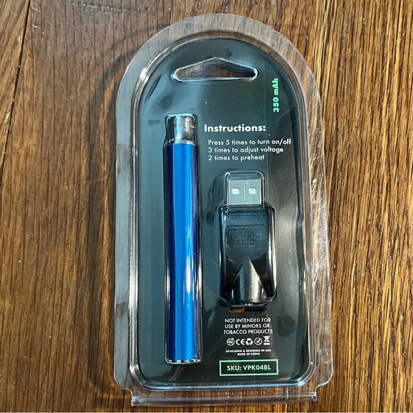 Everything 420 350mAh Battery Charging Kit (Blue) - Picture 2 of 2